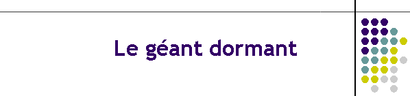Le gant dormant